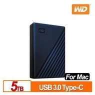 WD My Passport for Mac 5TB 2.5吋USB-C行動硬碟(2019)