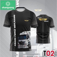 Ready Stock [ BAJU/T SHIRT LORI - TRUCKERS MALAYSIA & NEGERI ] Streetwear/Pilot Darat/Lori/BLCKKRTL
