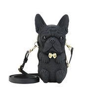 香港Adamo 3D Bag法國鬥牛犬單肩包法鬥老虎狗斜挎包可愛動物女包