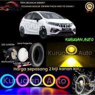 FOGLAMP ANGEL EYES LED YELLOW JAZZ