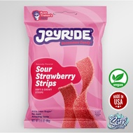 Joyride Sour Strawberry Strips (Plant Based), 99g
