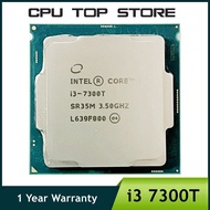 default Olive Used Intel Core I3 7300T CPU 3.5G 2Cores 4Threads LGA 1151 Processor