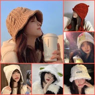 Fur Bucket Hat Winter Fashion ️