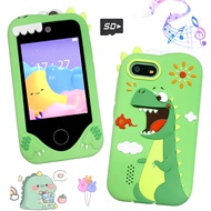 Toddler Smart Learning Phone 2.8-inch Touchscreen Dual Camera Video Player Kids Game Toy Birthday Gi