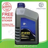 ORIGINAL PROTON 4AT-4S15 AUTO OIL 1L SAGA VVT 2023 up MC2 TRANSMISSION GEAR OIL ATF AISIN GEARBOX