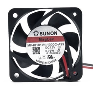 Mf40101v1-1,000c-a99 SUNON Jianzhun 4010 12V 0.72W Silent Cooling Fan