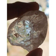 ✅ 1/2 KG Batu Kecubung Air Es / Kinyang / Ice Quartz ( Rough / Bahan Batu kelas Permata Garansi Natu