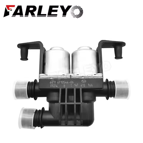 Farleyo 64116910544 Heater Control Solenoid Valve For X5 X6 E53 E70 F15 F85 E71 F16 F86 35iX 40iX 3.