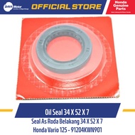 HONDA Rear Axle Seal 34 X 52 X 7 Vario 125HONDA 91204KWN901