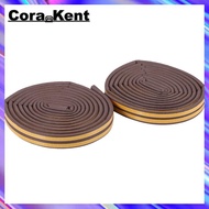 【Cora_Kent】2 Roll EVA Seal Weather Strip Foam Tape D Type 10M Doors  Draught Excluder Anti-Collision