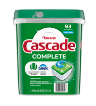 Cascade - 高效洗碗機專用洗滌劑 清新香型 93 顆（平行進口）&