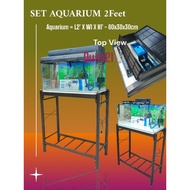 Combo Set Aquarium 2 Feet ( Free Gift : Antichlorine & PSB-200ml)(6/26)