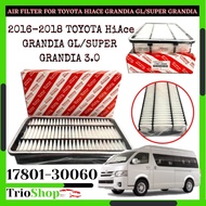 17801-30060 AIR FILTER For 2016-2018 TOYOTA HiAce GRANDIA GL/SUPER GRANDIA 3.0 1KD-FTV Made in Japan