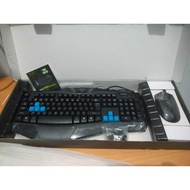 Keyboard + Gaming Mouse E-Blue Reinforced IRON COBRA