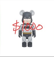 1000% Bearbrick Batman dark
