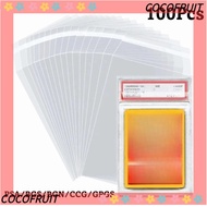 COCOFRUIT 100 Sheets PSA BGS Card Brick Film, Strong Durable PSA BGS Slab Sleeve,  Waterproof Transp