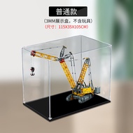 Acrylic Display Case for Lego 42146 Liebherr LR13000 Track Crane Figure Storage Box Model Showcase T