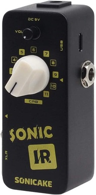 SONICAKE IR Pedal Speaker Cabinet Simulator Impulse Response Loader Guitar Bass Effects Pedal