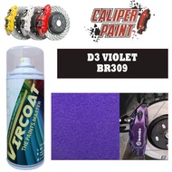 Aikka Brake Caliper Paint D3 Violet BR309 Vircoat Aerosol Spray 2K Car Paint Motor Paint Cat Tin Spr
