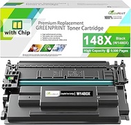 WITH CHIP 148X W1480X ( 148A W1480A ) Compatible Toner Cartridge Black High Capacity 9500 Page for P
