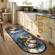 Myna Mats Runner Carpet Nordic Crystal Velvet Long Carpet (M/L/XL) Karpet Panjang Hallway Ruang Tamu
