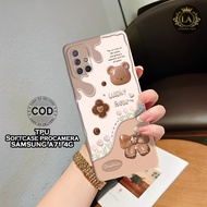 HP Latest Samsung Galaxy A71 4G Case - Leviora Case - Fashion Case Bear - Samsung Galaxy A71 4G Soft