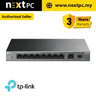 TP-LINK LS1210GP 10-Port Gigabit Desktop Switch with 8-Port PoE+
