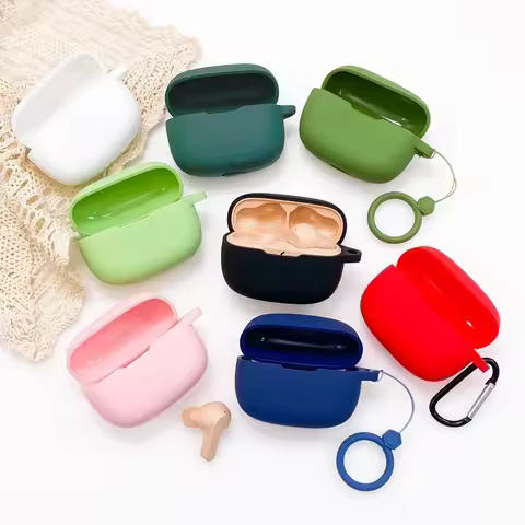 Silicone Cover For JBL Tune 220 225 Wave Beam W100 Wave Buds T280X W200 Tour Pro2 Case Bluetooth Ear