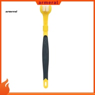 [armeral]  Pet Toothbrush Three Sided Multi-angle Cleaning Plastic Dog Soft Bristle Toothbrush for O