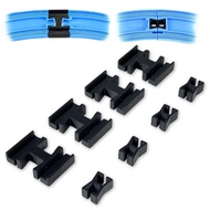 Digibase Plarail Set (4 Convex Joints and 4 Concave Joints) - Black. Infinite combinations foster c