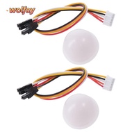 YOLANDA 2pcs Light Intensity Sensor Module, BH1750FVI Digital Light Illumination Sensor, Light Senso