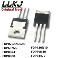 1-5PCS FDP070AN06AO FDP61N20 FDP8874 FDP8860 FDP120N10 FDP19N40 FDP8447L  TO-220 MOS FET Field Effec