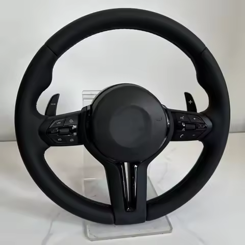 Suitable for BMW M3, M4, M5, M6, E70, E90, F30 all series modified genuine leather steering wheel as