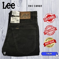 [ LEE ] ( SIZE 28-40 ) MEN CORDUROY JEANS TRIM FASHIOIN JEANS SELUAR PANJANG JEANS LELAKI 201 SERIES