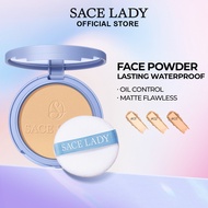 SACE LADY Compact Powder Lasting Waterproof Setting Powder Oil Control Bedak Compact Foundation