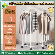 Floor Quilt Rack Bold Easy Balcony Folding Hanger Hexagonal Stainless Steel Clothes Laundry Stand