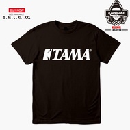 Limited Karimake Tama Drum Logo Music T-Shirt Design