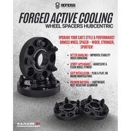 BONOSS WHEEL SPACER FORGED T6061 T6 AUDI, BMW, M-BENZ, PORSCHE, VW, VOLVO 2PCS + 10 BOLTS PER SET