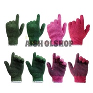MULTI-Colored Dotted Work GLOVES / WORKING GLOVES