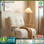 MABL Sofa Bed Wooden Small Sofa Telescopic Sofa Bed Foldable Dual Use Sofa Bed Single