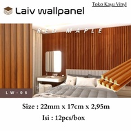 Wall Panel PVC WPC LAI V LW-06 Backdrop TV