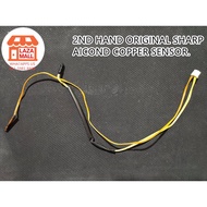 [ 2nd hand ] ORIGINAL SHARP AIRCOND COPPER SENSOR WIRE (COIL SENSSOR AND ROOM SENSOR ) 原装夏普空调铜传感器线.