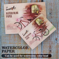 Seamiart_[Ready Stock] A5/A6 Drawing Paper Pad for Watercolor Gouache Painting/Color Pencil_230gsm P
