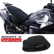 For CFMOTO 800MT X Seat Protect Cushion Seat Cover 800MTX 3D Nylon Fabric Saddle Cooling Honeycomb M