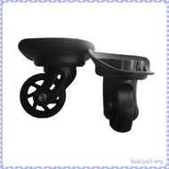 [KokiyaedMY] 2 Suitcase Black Suitcase Swivel Castor Wheel