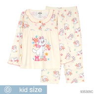 Josilins ชุดนอน เด็กหญิง ป้าย momoji ลิขสิทธิ์ ดิสนีย์ Disney Marie แมวมารี เสื้อแขนยาว ขายาว ผ้ายืด