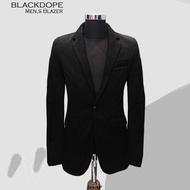 HITAM Original SLIMFIT Black BLAZER Black Suit For Men