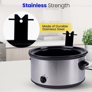 Slow Cooker Lid Rack Reusable Lid Holder for Crock Pot 6qt Crock Pot Lid Holder Rack Heat-resistant