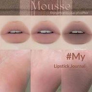 HYNTOOR Matte Nude Lip Mud Autumn/Winter Cool Vibe, Nude Coffee Tone, Low Saturation