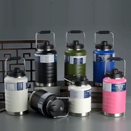 BOTTLEE 2 Thermos Bottle Large Capacity 2000ml/1500ml, No Straw Mouth Width 9cm